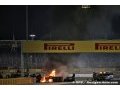 Vettel : Les rails ne sont pas censé s'ouvrir comme ça
