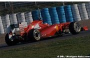 Barcelona Test: a wet and quiet morning