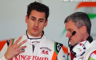 Affaire Lux : Force India n’a pas l’intention de mettre Sutil à pied