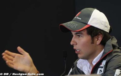 Perez réprimandé pour avoir gêné Glock en essais
