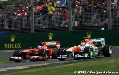 Sutil stuns paddock with F1 comeback