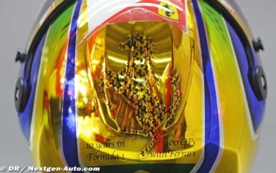 Montezemolo écrit à Massa pour sa 100ème en rouge