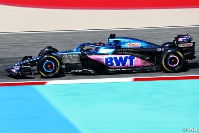Ocon a envie de savoir ce que l’A523 peut réaliser en piste