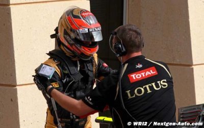 Grosjean revient sur son premier podium en F1