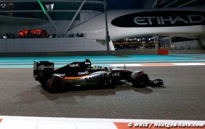Race - Abu Dhabi GP report: Force India Mercedes