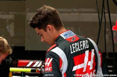 Esteban Gutiérrez soutient Charles Leclerc