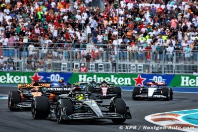 Mercedes F1 a redressé la barre en course à Miami
