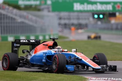 Race - Canadian GP report: Manor Mercedes