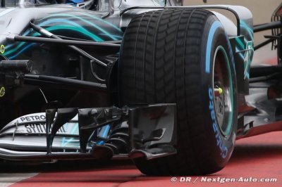 Les F1 2019 seront 1 à 1.5 seconde plus lentes à cause du nouvel aileron
