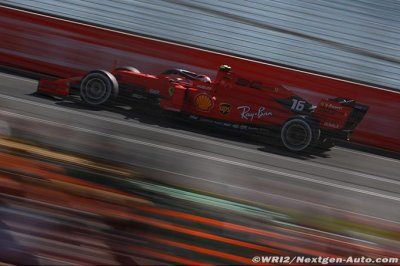 Leclerc assure que Ferrari ne panique pas