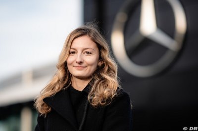 Doriane Pin rejoint Mercedes pour disputer la F1 Academy