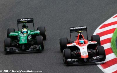 Hamilton&nbsp;: Nous avons besoin de Caterham et Marussia en F1