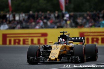 Hulkenberg marque de gros points, Palmer abandonne avant le départ