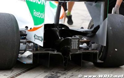 Force India remettra son diffuseur soufflé à Spa