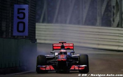 Button avait envisagé la victoire en début de course
