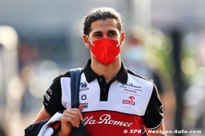 Giovinazzi croit encore pouvoir son baquet chez Alfa Romeo