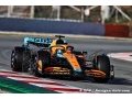 Essais F1 à Barcelone, J2 : McLaren en tête à midi, Red Bull à l'arrêt