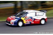 Quintuplé Citroën au shakedown de la Bulgarie