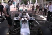Video - Hamilton & Rosberg demo in Kuala Lumpur