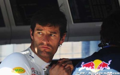 Mark Webber a mis un peu d’eau dans son vin