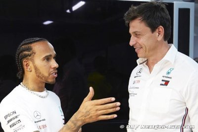 Hamilton et Wolff à la base de la rumeur sur les discussions avec Ferrari&nbsp;?