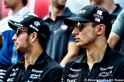 Force India n’écarte pas un changement de pilotes pour 2018