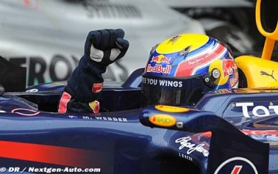 Webber félicite Vettel