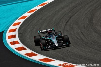 Mercedes F1 ’n’expérimente pas’, l’élimination en SQ2 est ’notre rythme’