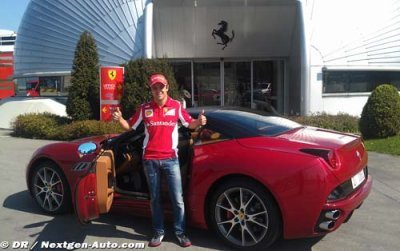 Massa avec ses deux familles en Chine