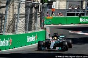 Hamilton signe la pole à Bakou
