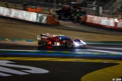 24h du Mans 2022, EL2&nbsp;: La Glickenhaus 708 passe devant les Toyota