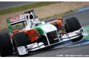 Force India a gagné de l'appui aérodynamique