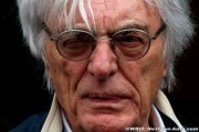 Ecclestone pas inquiet de voir l'Angleterre perdre la Formule 1