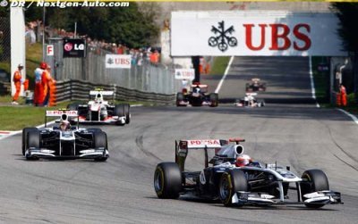 Williams a des évolutions pour Singapour