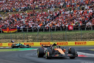 Norris bluffe Piastri pour signer en Hongrie la 200e victoire de McLaren F1