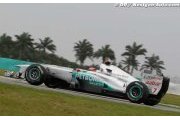 Schumacher apporte deux points à Mercedes
