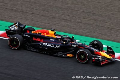 Japon, EL3&nbsp;: Verstappen et Pérez devancent les pilotes Mercedes F1