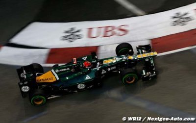 Dimanche catastrophique pour Caterham