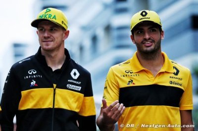 Sainz&nbsp;: Beaucoup oublient à quel point Hülkenberg est rapide