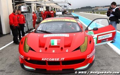 James Walker avec Rob Bell sur la Ferrari 458 JWW Motorsport