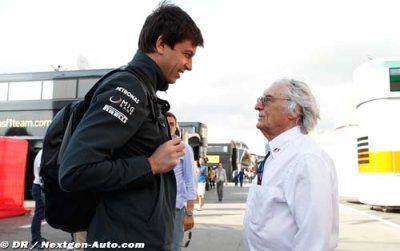 F1 sur le web&nbsp;: Wolff a eu une discussion animée avec Ecclestone