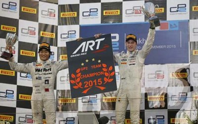Sakhir, Race 1: Vandoorne leads Matsushita for an ART 1-2