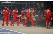 Week-end chargé pour les mécaniciens de Ferrari 