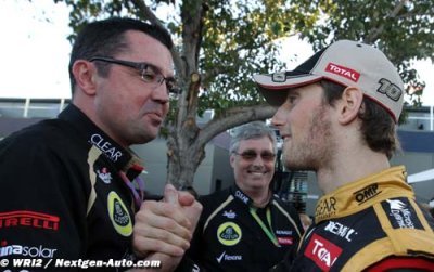 Boullier&nbsp;: Grosjean a le potentiel d’un champion du monde