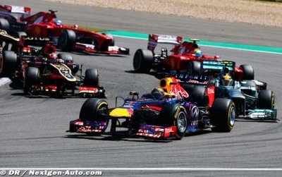 Sportif, Vettel souhaite des écarts réduits en 2014