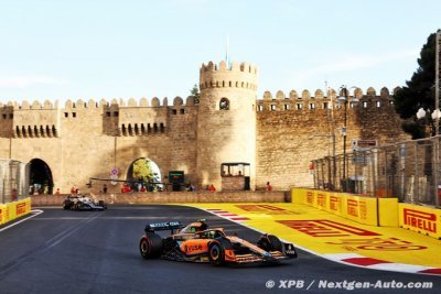 McLaren F1 rate la Q3 à Bakou, Norris et Ricciardo en 6e ligne