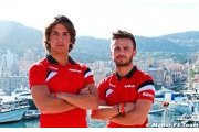 Les pilotes Manor à la découverte du circuit Gilles Villeneuve
