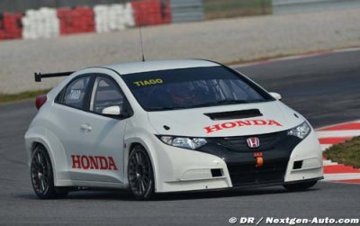 Monteiro poursuit sa préparation de la Honda Civic et du WTCC