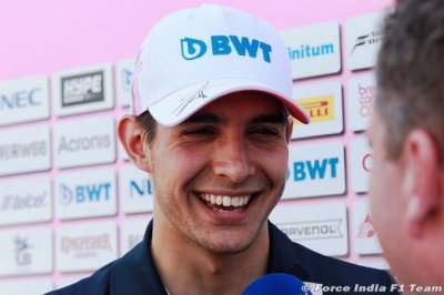 Ocon a de grosses attentes pour ce week-end