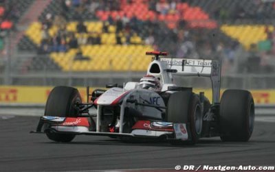 Sauber n’était pas dans le coup à Yeongam